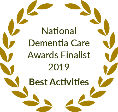 National Dementia Care Awards Finalist 2019