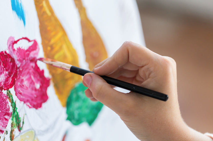 painting - art therapy activities