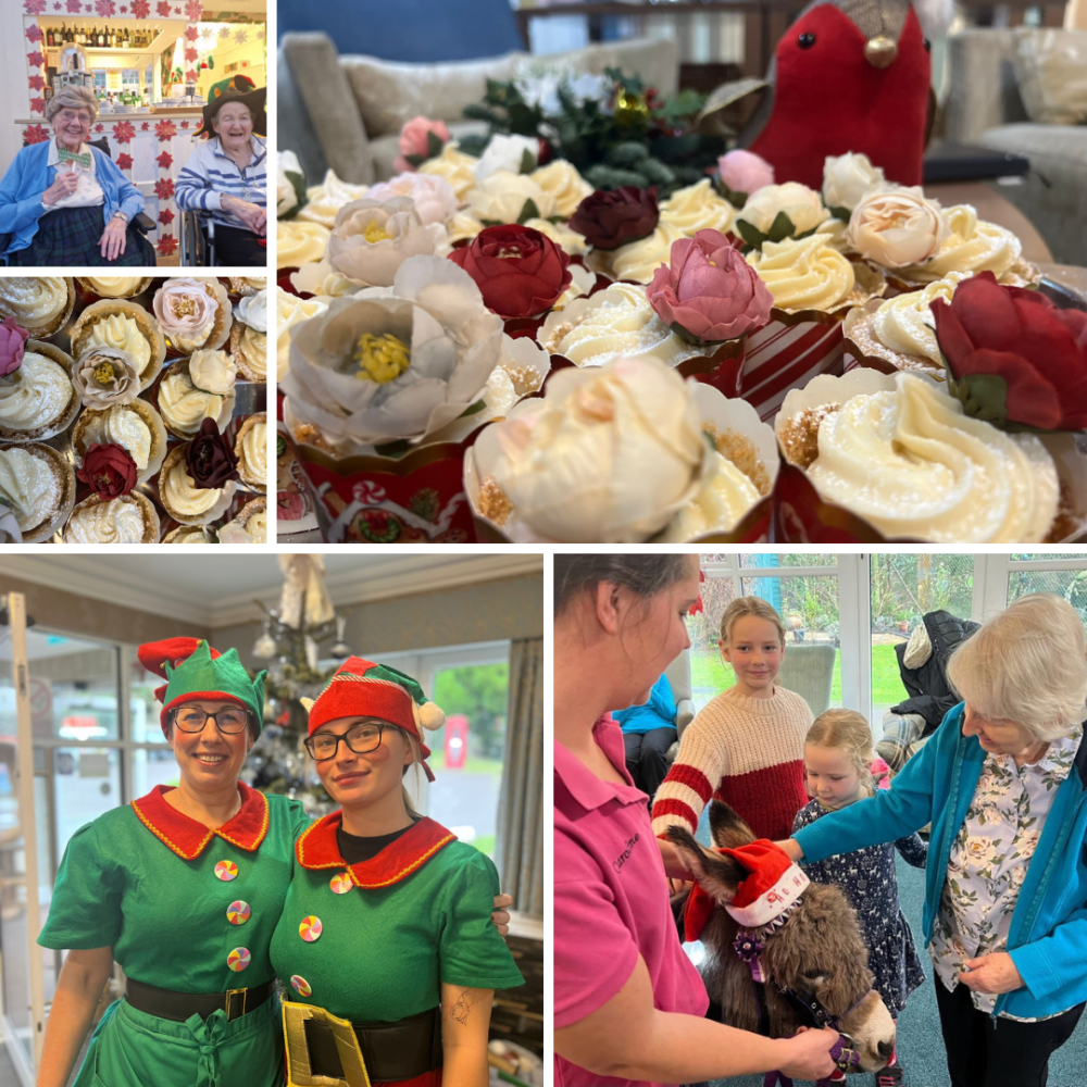 Christmas Eve in a residential care home 